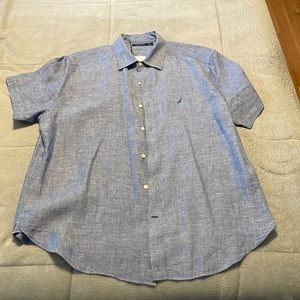 Nautica short sleeve shirt Size XL